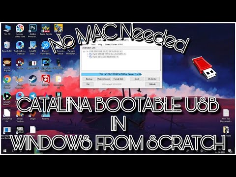 create win 10 bootable usb on mac